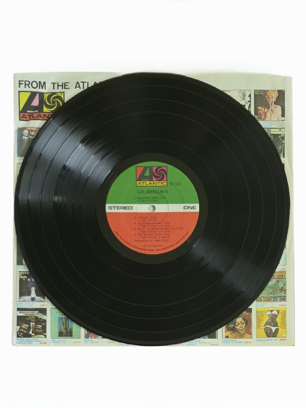 LED ZEPPELIN•Led Zeppelin III•1970 US Stereo (SD 7201) Presswell, 1st Pressing - Picture 4 of 14